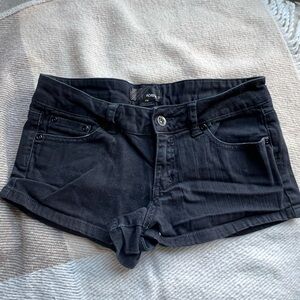 Forever 21 Black Cargo Shorts